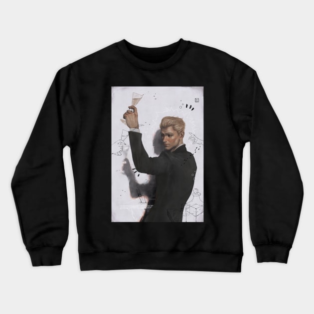 The Atlas Six - 2021 Edition - Callum Nova Crewneck Sweatshirt by LittleChmura